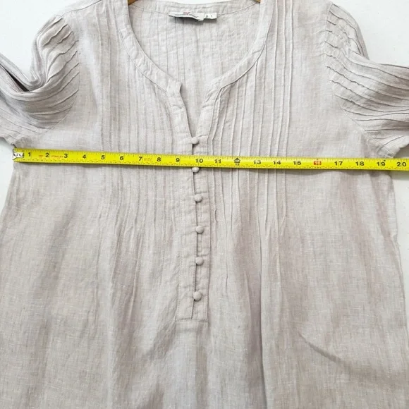 Vineyard Vines Linen Pintuck Cover Up Dress Size Small - Picture 6 of 12